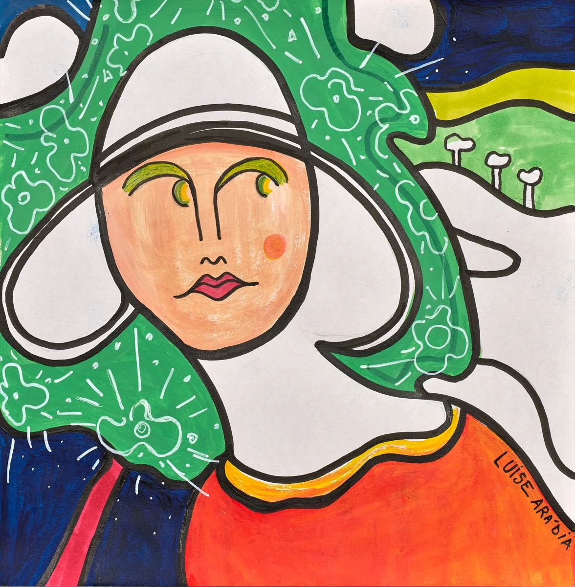 Hut und Baum, Luise Arádia (Luise Baum-Krüger)